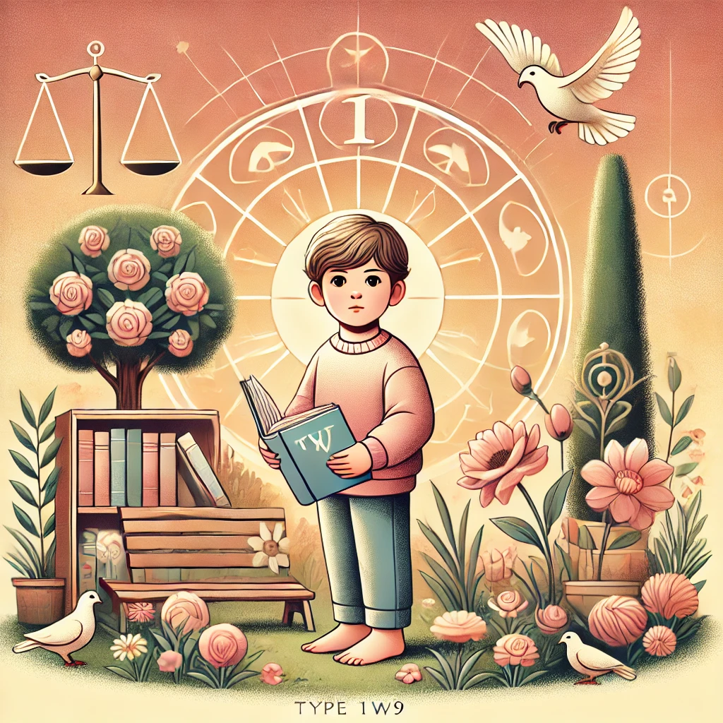 Enneagram Type 1w9 Child