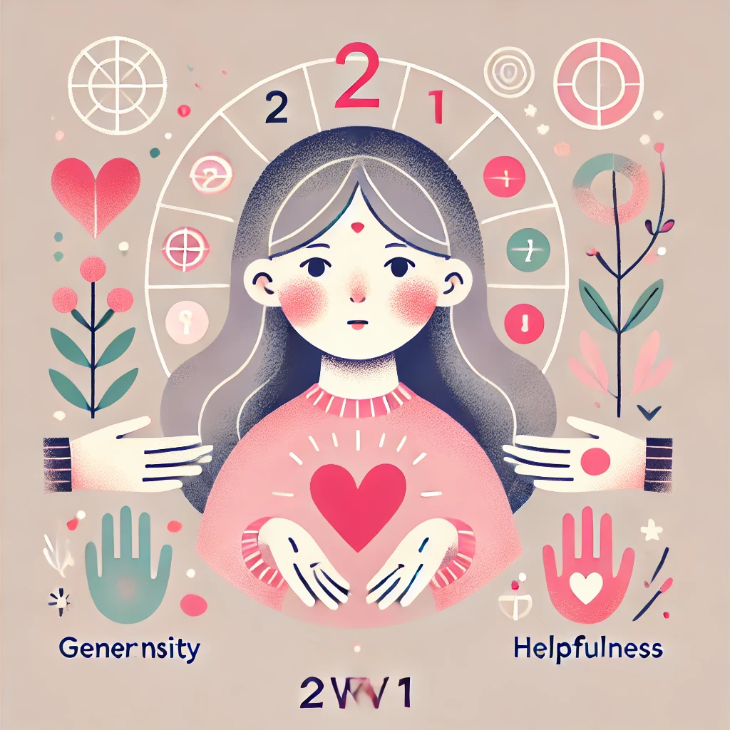 Enneagram Type 2w1 Child