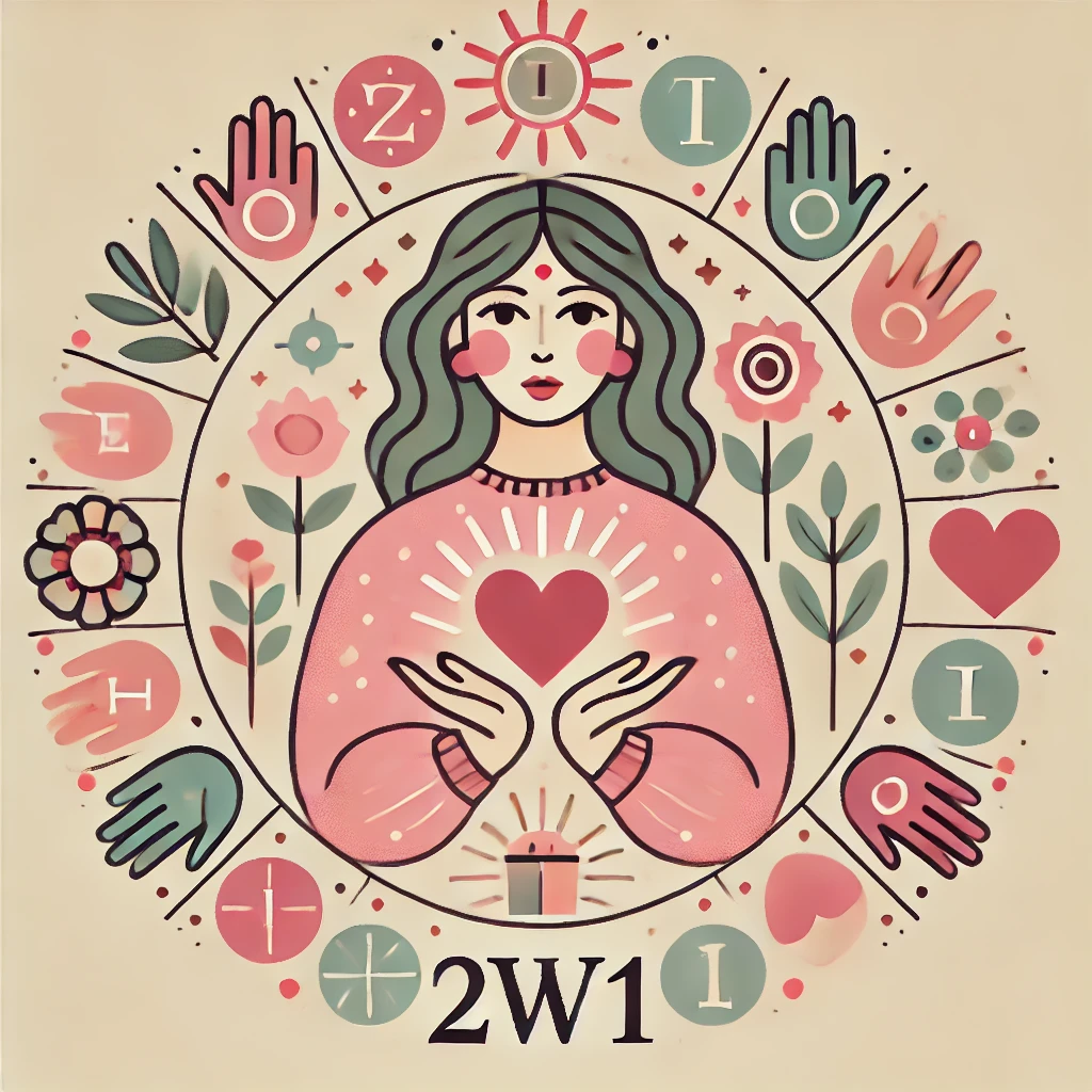 Enneagram Type 2w1 Illustration