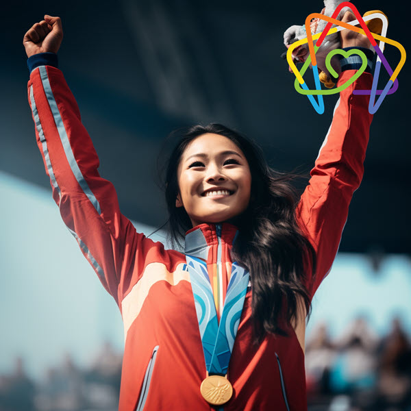 Enneagram Type 3 Young Woman Olympian
