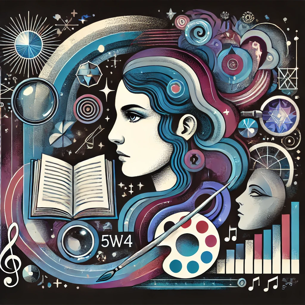 Enneagram Type 5w4 Illustration